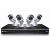 Swann NVR8-7200 (3TB) 8 Channel Network Video Recorder with Smartphone Viewing - High Definition 1080p Full HD Resolution, 4x 1000 TVL Line Cameras, 35M Night Vision
