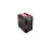 AeroCool Xpredator Cube Mini-Tower Case - NO PSU, Black/Red2xUSB3.0, HD-Audio, 200mm Fan, 140mm Fan, Side-Window, mATX