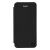 Promate Slant-i6 Slim Leather Book-Style Flip Case with Screen Protector - To Suit iPhone 6/6S - Black