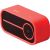 Promate Curvo Portable Bluetooth Wireless Speaker with Hands-Free Function - RedCrystal Clear Sound, Bluetooth Technology, In-Call Function, Built-In Microphone, 3.5mm Port, Micro SD Card Slot