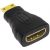 Promate ProLink.H2 24K Gold-Plated HDMI Female To Mini HDMI Adapter - Black