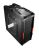 AeroCool Strike-X Coupe Midi-Tower Case - NO PSU, Black1xUSB3.0, 1xUSB2.0, HD-Audio, 120mm Fan, Side-Window, ATX