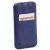 Promate Beslim-i6 Premium Handcrafted Leather Sleeve with Screen Protector - To Suit iPhone 6/6S - Blue
