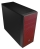 BitFenix Neos Mid Tower Case - NO PSU, Black/ RedNo PSU, 2xUSB2.0, 1xeSATA, 1xFirewire, 1xHD-Audio/Audio, [Other Features - 1x120mm Fan, Side-Window, Aluminum Chassis, etc,], ITX/Nano ITX