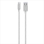Belkin F2CU021BT04-SLV MIXITUP Metallic Micro-USB to USB Cable - 1.2M - SilverCharge And Sync Your Android Device, Sleek And Stylish Accessory, Durable Design, Stay Connected Everywhere