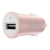 Belkin MIXITUP Metallic Car Charger - Rose GoldCharge Any USB-Enabled Device In Your Car, Faster & Reliable Charging, Universal Compatibility, Sleek Design