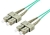 Comsol SC-SC Multi-Mode Duplex Fibre Patch Cable LSZH 50/125 OM4 - 1M