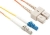 Comsol FLCESC-MCP-05-OM1 Mode Conditioning Patch Cable - LC Equipment (Single-Mode) to SC Cable Plant (Multi-Mode) - LSZH 62.5/125 OM1 - 5M