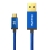 XtremeMac Reversible USB-A 3.1 to USB-C Cable - 5Gbps - 1.2M - BlueTo Suit Smartphones, Tablets and Other USB Powered Devices