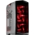 SilverStone PM01 Mid Tower Chassis Case (USB3) - NO PSU, Black with Red LED + Window3.5