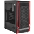 SilverStone RL05 Mid Tower Chassis Case (USB3) - NO PSU, Black with Red Trim + Window3.5