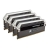 Corsair 16GB (4x4GB) PC4-21300 (2666MHz) DDR4 RAM Memory Kit - 12-14-14-35 - Dominator Platinum Series - Black2666MHz, 16GB Kit (4 x 4GB) 288-Pin, 12-14-14-35, Unbuffered, XMP 2.0, 1.20V