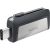 SanDisk 128GB Ultra Dual USB Flash Drive - USB3.1 Type-C/ USB Type-A150MB/s Read
