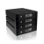 IcyBox 4-Bay Trayless Dual Channel SATA/SAS HDD Backplane - Black4x3.5
