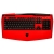 Gigabyte K8100 Gaming Keyboard - Red20 Anti-Ghosting Keys, GHOST Macro Engine, LED Backlight, USB2.0 Hub(2), Macro Engine, 5x5 Macro Loaded, Touch and Slide Volume Control, USB2.0