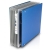 Inwin H-Frame Mini Aluminium Mini-ITX Case - 180W PSU, Blue/Silver2.5