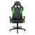 DXRacer FL08 Formula Series Gaming Chair - Black/GreenHigh Density Mould Shaping Foam, PU Leather, Sparco Style, Adj. Height, 135 Angle Adj., Ergonomic Design, Neck/Lumbar Support, Tilt Lock