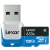 Lexar_Media 128GB High-Speed microSDXC CardUp to 95MB/s, Class 10, USB 3.0 Card Reader, Jewel Case