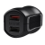 EFM Wall Charger 3.4A Dual USB Rapid Charge With Reverse Micro USB Cable - Black
