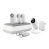 Swann SWO-SHC01K Smart Home Control KitIncludes 1xSmart Hub, 2xKey Fob, 1xMotion Sensor, 2xWindow/Door Sensors, 1xSoundView Camera, 1xSmart Plug