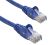 8WARE 40m Cat 6 UTP Ethernet Snagless Cable - Blue