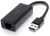 Vrova USB3GE-ADPDF USB3.0 to Gigabit Ethernet Adapter - Black1-Port 10/100/1000Mbps Gigabit Ethernet, Plug & Play(Driverless), USB3.0 Type-A