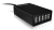 IcyBox IB-CH501 5-Port Quick Charger w. High Speed Charging - Black5V/ 8A Shared(2.4A/ Port)