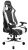 DXRacer KB06 Series Gaming Chair - Black/White - King SeriesNeck/Lumbar Support, 90 Degree 4D Arms, Carbon Look Vinyl, PU Cover, 3