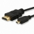 Astrotek HDMI to Mini HDMI Cable - 1.4v 19-Pins HDMI Type-A (Male) to Mini HDMI Type-C (Male) - 2M, Gold Plated - Black