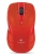 Logitech M545 Wireless Mouse - RedAdvanced Optical Tracking Sensor, 1000 Sensor Resolution, 7-Buttons, Scroll Wheel, Wireless 2.4GHz USB Reciever