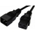 8WARE Power Extension Cable - IEC-C19 Male to IEC-C20 Female - 1m
