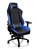 ThermalTake GT Comfort Series Gaming Chair - Blue/BlackFaux PVC Leather, Z Support Multi-Functional, 5-star Aluminum Base, 4D Adjustable Armrest, Class-4 Gas Piston, 3