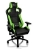 ThermalTake GT Fit Series Gaming Chair - Green/BlackFaux PVC Leather, Z Support Multi-Functional, 5-star Aluminum Base, 4D Adjustable Armrest, Class-4 Gas Piston, 3