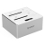 Orico 6828US3-C 1 to 1 Clone External Hard Drive Dock - USB3.0, Silver Aluminum Chassis, Compatible with 2.5