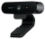 Logitech BRIO 4K Ultra HD webcam w. RightLight 3 w. HDR4K Ultra HD Video Calls (4096x2160@30fps), 5x Digital Zoom(in Full HD), Autofocus, Built-In Dual Omni-Directional Microphone, USB3.0