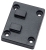 Arkon AP032SM 4-Hole AMPS to Dual-T Tab Pattern Adapter Plate (New Version) - Black