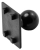 Arkon SP25MM4P 25mm Swivel Ball to 4-Prong iGrip Mounting Pattern Adapter - Black