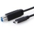 8WARE UC-3001BC USB3.1 Type-C to USB Type-B M/M Cable - 1mUSB Type-C (Male) to USB Type-B (Male)