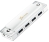 J5create JUH345WE 4-Port USB3.0 Harmonica Hub - White3-Port USB3.0, 1-Port USB3.0 w. Battery Charge(Supports B.C v1.2 Fast-Charging up to 2A), Aluminium/ABS, USB3.0