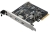 ASUS ThunderboltEX 3 Card Expansion CardThunderbolt3/USB Type-C(1), USB3.1 Type-A(1), 9-Pin TB Header(1), Mini-DisplayPort In(1), PCI-E 3.0x4