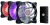 CoolerMaster 120mm MasterFan Pro 120 Air Balance RGB 3-in1 Fan w. RGB LED Controller - 3-Pack, RGB LED120x120x25mm, 650~1300RPM, 42.7CFM, 6~20dBA