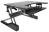 Brateck DWS04-01 Height-adjustable Standing Desk - Black