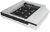 IcyBox IB-AC650 mSATA/M.2 SSD Notebook Drive Bay Adapter - Silver/Black