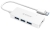 Orico HS4U-U3 4-Port USB Rectangle - USB3.0, White