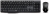 Rapoo 1830 Wireless Entry Level Keyboard & Mouse Combo - Black
