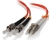 Alogic LC-ST Multi-Mode Duplex LSZH Fibre Cable - 15M, 62.5/125 OM1
