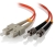 Alogic SC-ST Multi-Mode Duplex LSZH Fibre Cable - 20M, 62.5/125 OM1