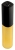 3SIXT JetPak Lipstik Portable Battery - 2000mAh, Black/Gold