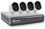 Swann SWDVK-845804 8-Channel Security SystemIncludes 1080p Full HD DVR-4575 w. 1TB-HDD, PRO-1080MSB 1080p Thermal Sensing Cameras