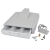 Ergotron SV44 Primary Triple Drawer - For Laptop Carts - Grey/White